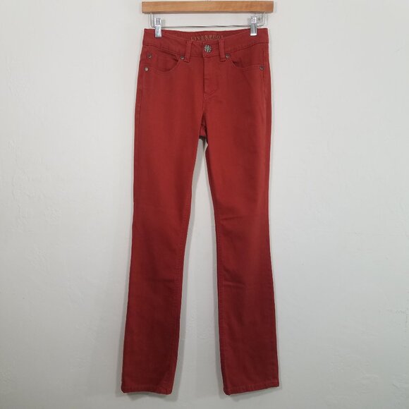 Liverpool Sadie Straight Stretch Jeans Pants Size 26/2 - Picture 1 of 8